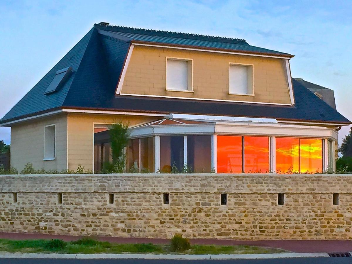 Villa Lumineuse En Front De Mer - Gold Beach Asnelles Ngoại thất bức ảnh